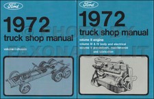 1972 Ford Truck Shop Manual