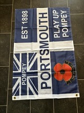 Portsmouth pompey flag 3ft - pompey,