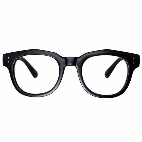 Oversized square thick horn - oversized,