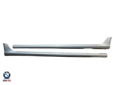 AUDI A6 C7 AVANT S-LINE LEFT RIGHT SIDE SKIRTS PAIR IN SILVER LX7W