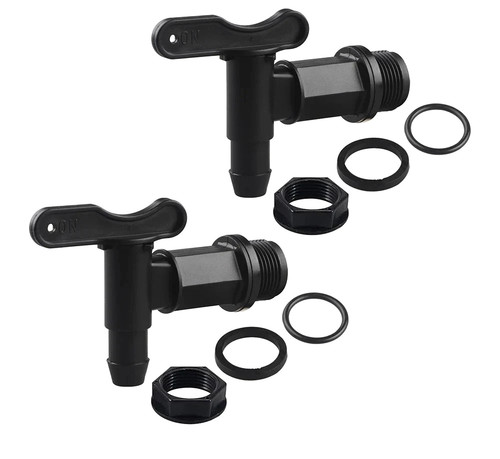 Pair water butt tap - pair,