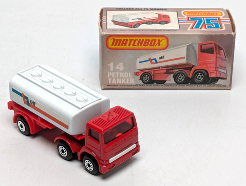 Petrol tanker matchbox - #14,
