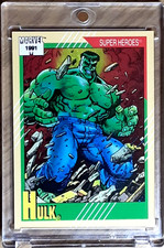 1991 MARVEL CARD 53 HULK.