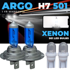H7 55W Xenon Bulbs Super White