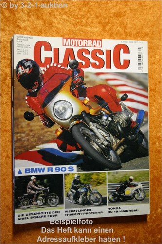 Motorcycle classic bmw - 2/03, r