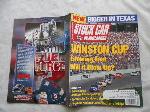 Stock car racing magazine - car,