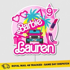 Personalised Barbie NAME/AGE