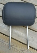 Mercedes ML W163 Dark Grey Leather Head Rest Headrest Light Stitching