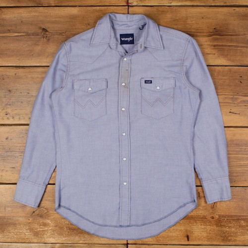 Vintage wrangler western shirt - wrangler,