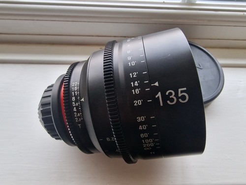 Samyang xeen 135mm cinema - samyang, t1.5