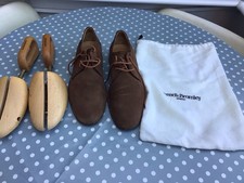Russell And Bromley Suede Shoes Size 8 And A Half
