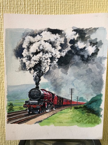 Water colour painting - water,