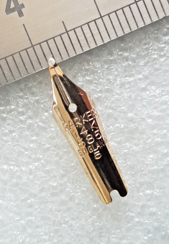 Parker 14ct gold broad - , "broad"