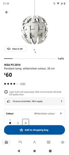 Ikea 2014 pendant - 2014,