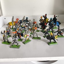 Knights And Turks Horses Britains Deetail Vintage 1970s Bundle
