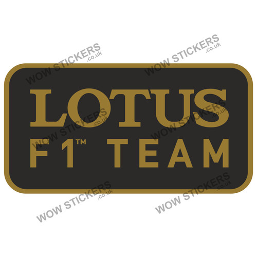Lotus racing car stickers - lotus,