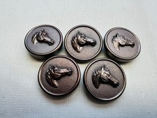 Vintage Horse Head Buttons