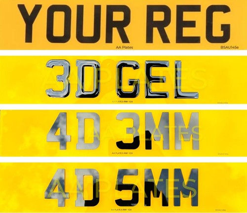 Legal number plates - legal✅, 2d/3d