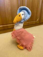 Brand New Hand Knitted Beatrix Potter Jemima Puddle Duck Large