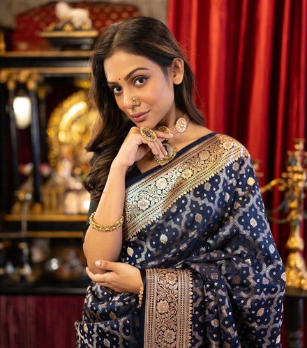 New saree blouse - saree,