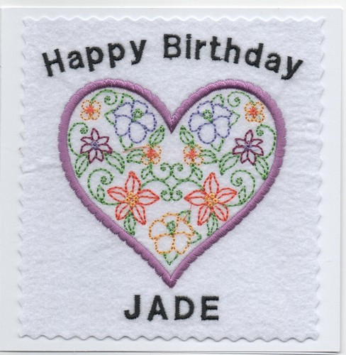 Hand made embroidered - hand,