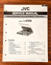 JVC L-E30B Record Player /