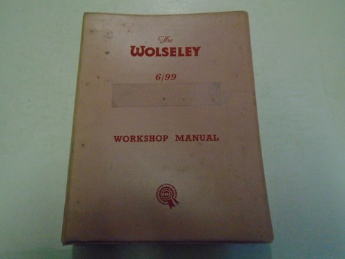The wolseley workshop - the,