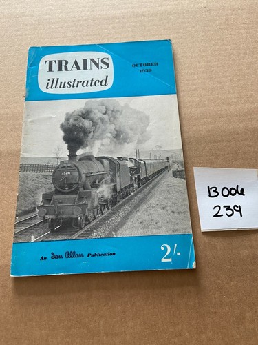 Trains illustrated october - illustrated,
