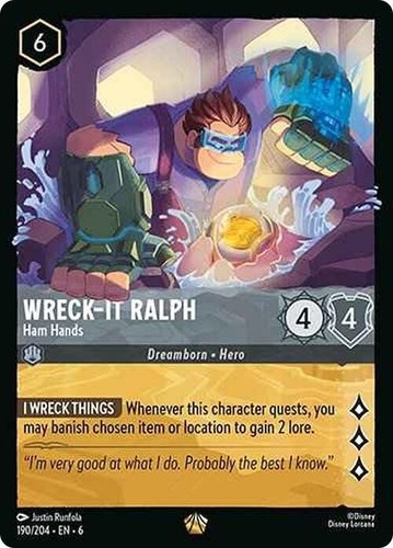 Wreck ralph ham hands - ham,