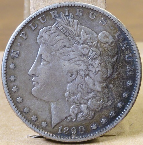 1890 morgan silver - dollar, xf40