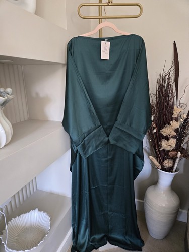 Nida abaya batwing emerald - nida,