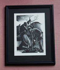 'Tree planting'  lithograph