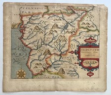 1607 Saxton/Kip Antique Map