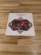 CREAM - Live Cream Volume II - Polydor 1972 12" VINYL LP ALBUM RECORD Vol 2 