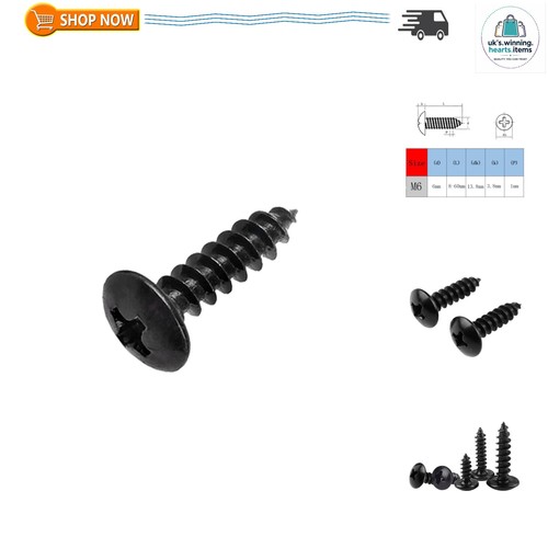Pcs m6x35mm self tapping - 20,