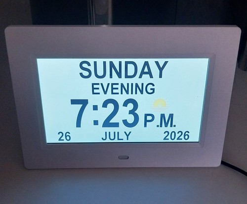 Vefaii dementia clock white - ,