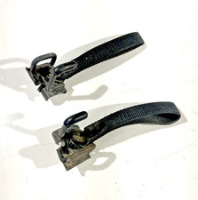 Kawasaki NINJA ZX6R J1 J2 2000 - 2002 Luggage Bracket Hooks + Straps GENUINE OEM