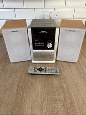 Panasonic SA-PM21 Micro HiFI Stereo System CD, TAPE PLAYER, Radio With Remote 