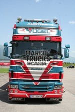 Truck Photo Scania R 500 Tractor Austria Turquoise Bird Austria #k3xx
