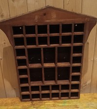 Vintage Wooden Wall Display