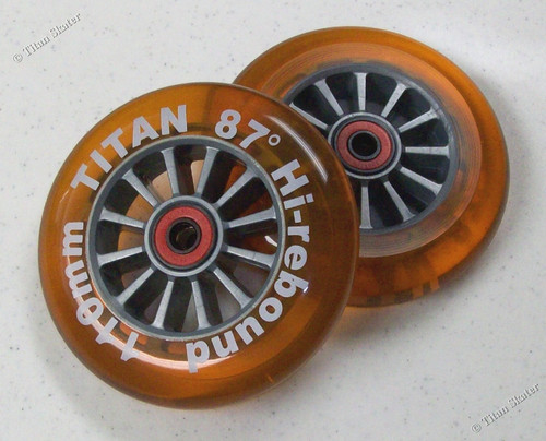 110mm orange scooter - orange,