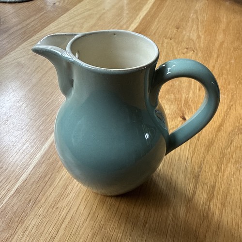 Denby stoneware green jug 14cm - jug,