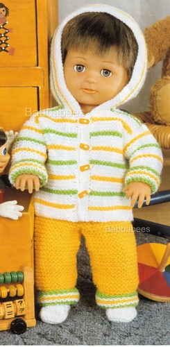 Knitting pattern dolls baby - pattern,