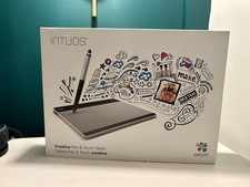Wacom Intuos CTH-480 Creative Graphics Tablet Pen, Stylus, Touch