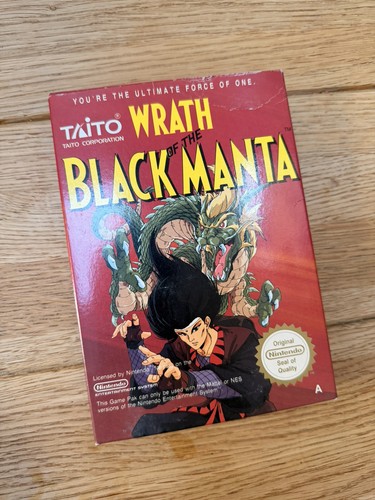 Wrath the black manta - wrath, of