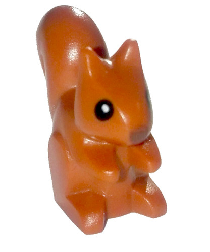 Lego squirrel with - squirrel, dark
