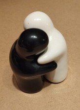 Vintage Cute Hugging ghosts