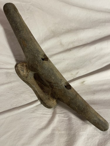 Large antique iron boat - antique,
