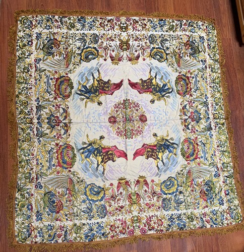 Woven spanish toreo tablecloth - spanish,