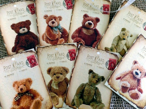 Set vintage style - of, 8